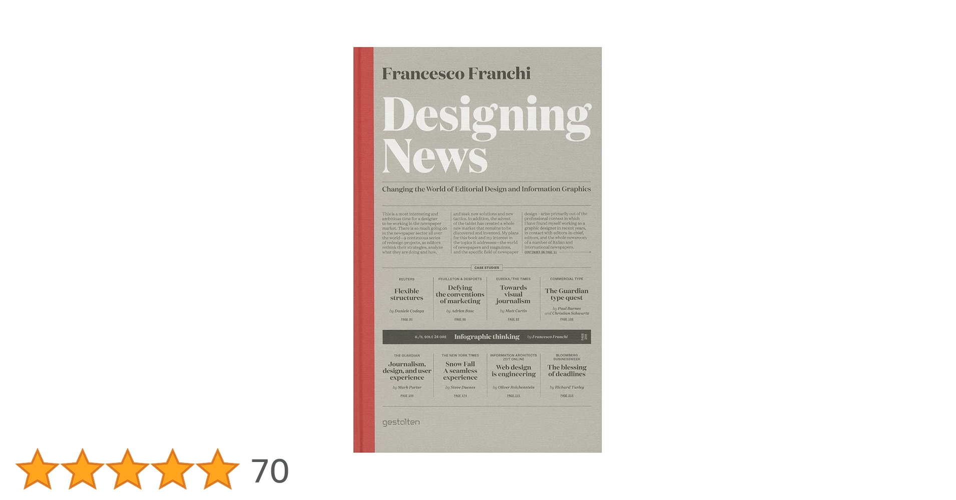 アート・デザイン・音楽 Designing News by Francesco Franchi Designing News: Changing the World of Editorial Design and